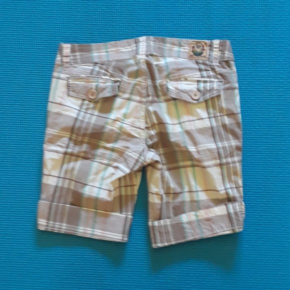 Long Plaid Shorts - Picture 2 of 6